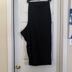 Lane Bryant Black Wide Leg Crop